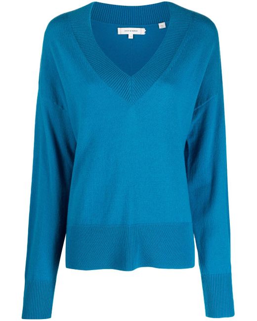 Chinti And Parker V-neck knitted jumper