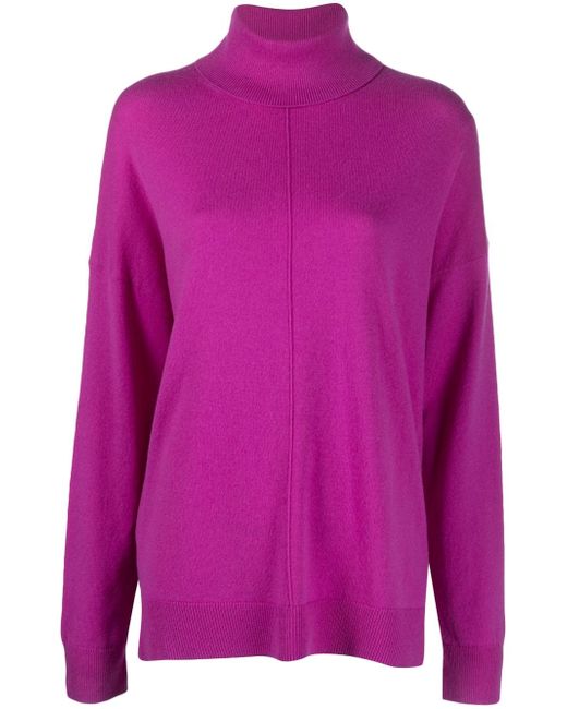 Chinti And Parker high-neck long-sleeve knit jumper