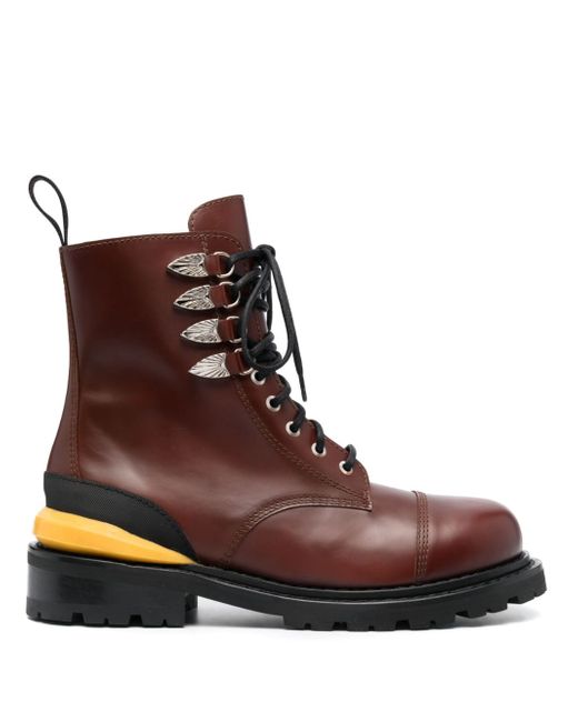 Toga Virilis leather ankle boots