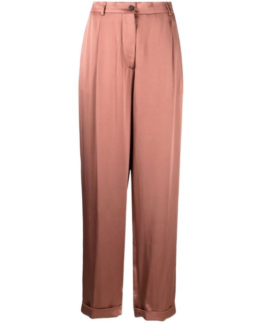 Tom Ford wide-leg satin trousers