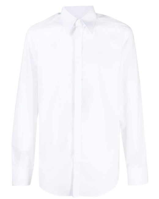 Dolce & Gabbana pointed-collar shirt