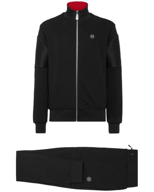 Philipp Plein Constructed cotton tracksuit set of two