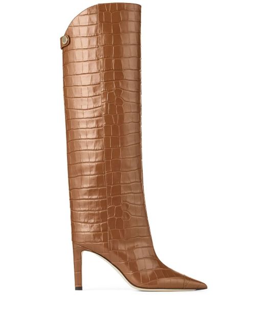 Jimmy Choo Alizze 85mm pointed-toe boots