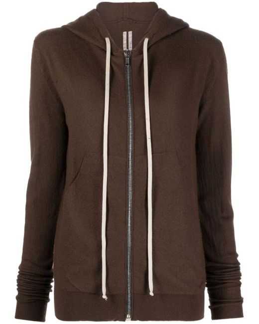 Rick Owens zip-up hoodie