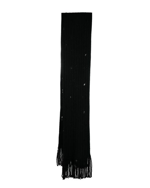 Roberto Cavalli cable-knit scarf