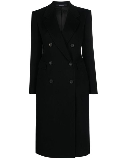 Tagliatore double-breasted notched coat