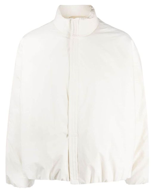 Jil Sander zip-up padded jacket