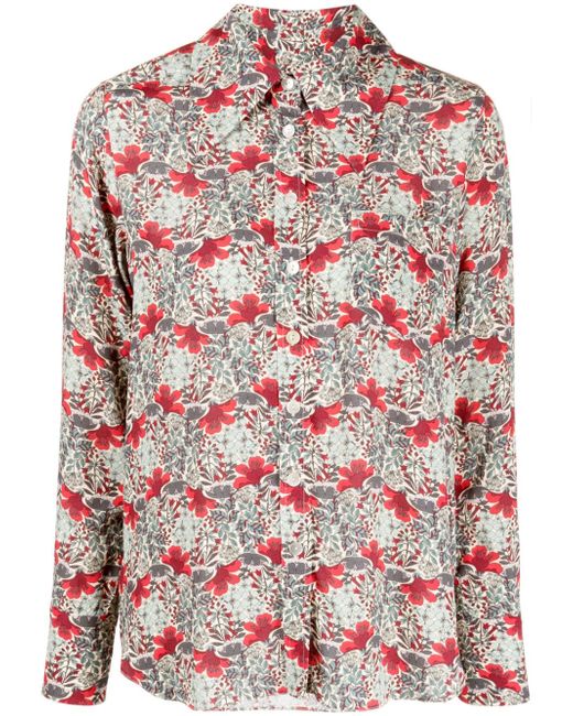 Jane Richie flower print blouse