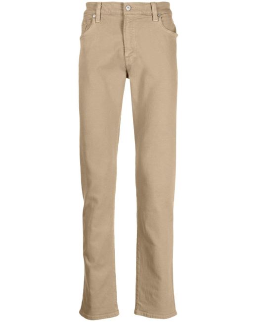 Citizens of Humanity straight-leg beige trousers
