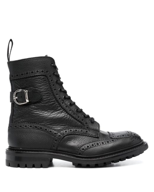 Tricker'S lace-up leather ankle boots