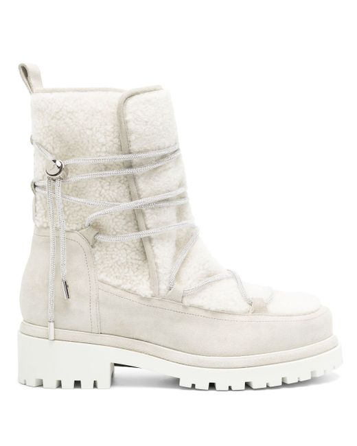 Rene Caovilla Aspen crystal-embellished boots