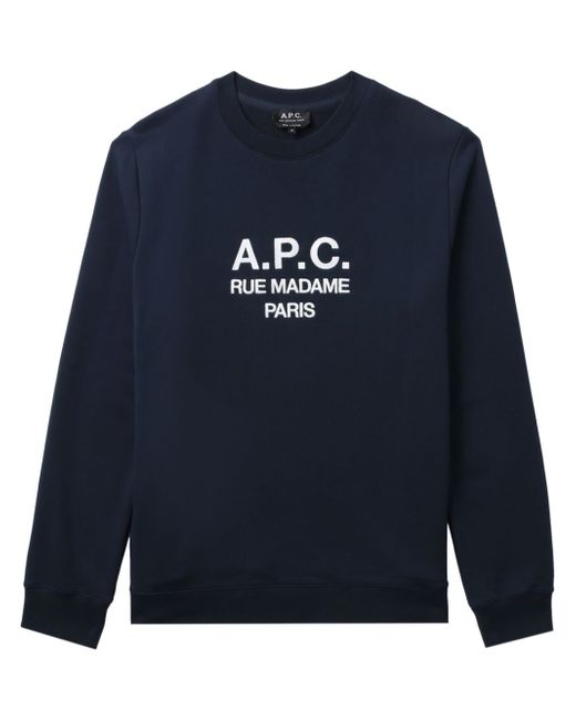 A.P.C. Rufus logo-print sweatshirt