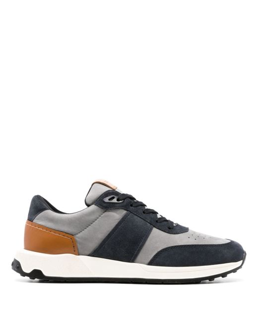 Tod's panelled suede low-top sneakers