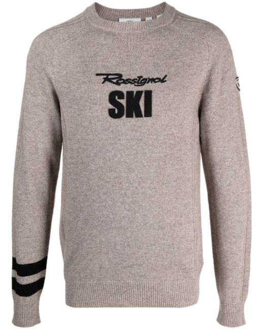 Rossignol Signature logo-embroidered knitted jumper