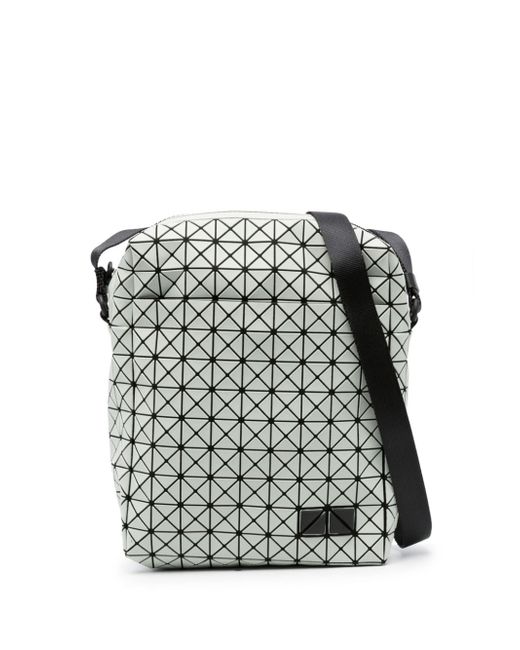 Bao Bao Issey Miyake geometric-panelled cotton shoulder bag