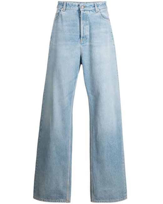 There Was One mid-rise wide-leg jeans