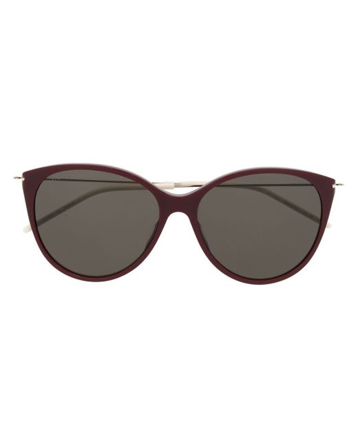 Gucci GG engraved pantos-frame sunglasses