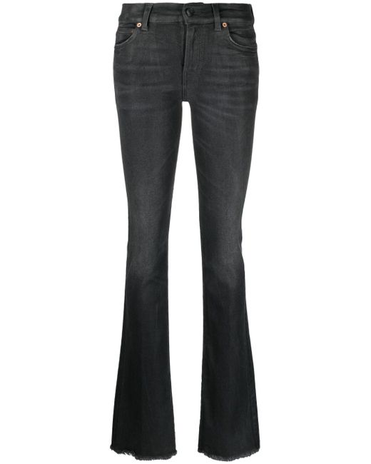 Haikure low-rise flared jeans