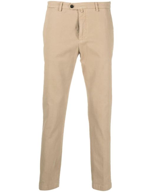 Briglia 1949 mid-rise slim-cut trousers