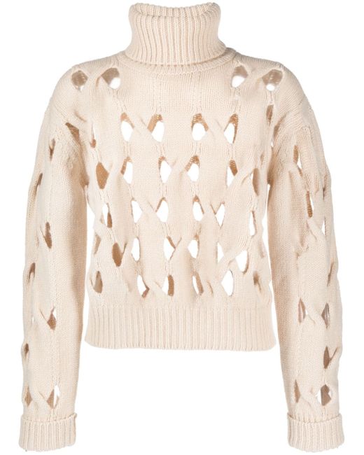 Federica Tosi cut-out knitted top