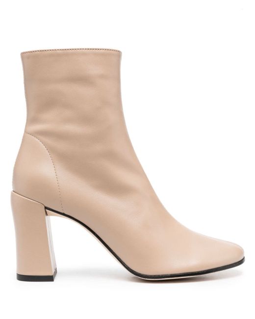 by FAR Vlada 80mm leather ankle boots