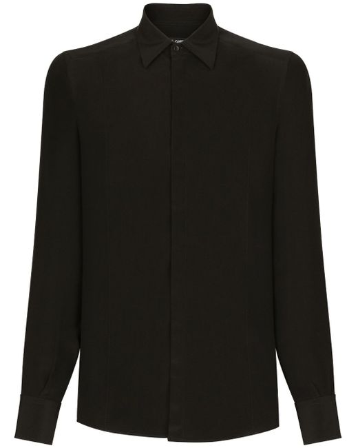 Dolce & Gabbana classic-collar button-up shirt