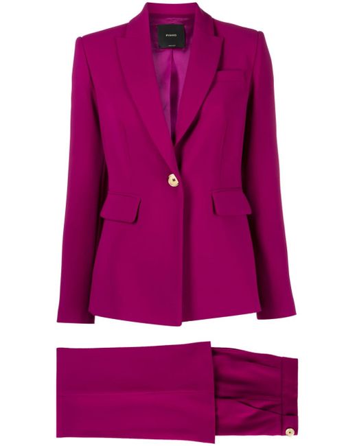 Pinko tailored single-breasted suit