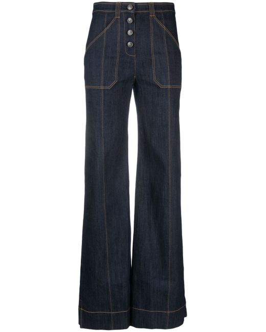 Cinq a Sept Long Benji cotton jeans