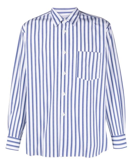 Comme Des Garçons striped long-sleeve shirt