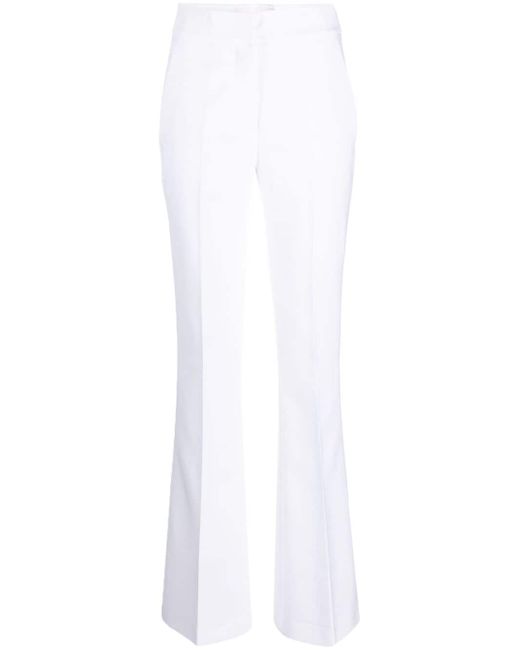 Genny tailored-cut flared trousers