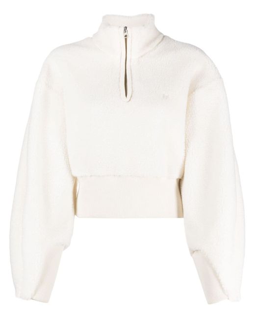Low Classic wide-sleeved half-zip sweatshirt