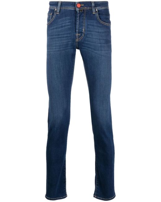 Jacob Cohёn logo-patch skinny jeans