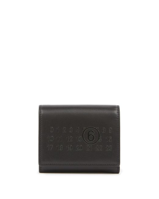 Mm6 Maison Margiela number-motif leather wallet