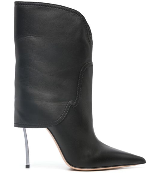 Casadei 100mm leather boots