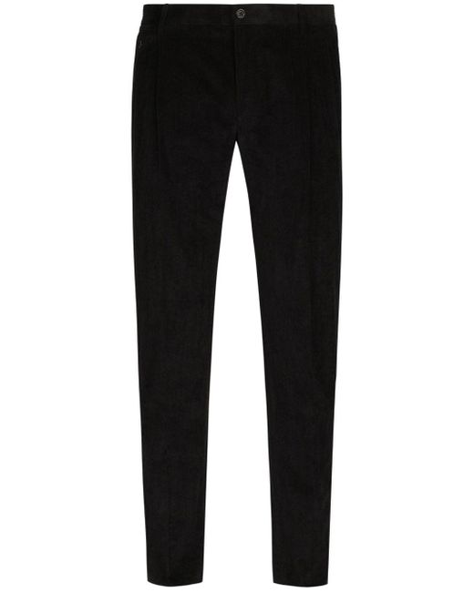 Dolce & Gabbana corduroy tailored trousers