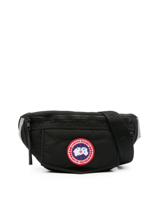Canada Goose logo-patch belt bag