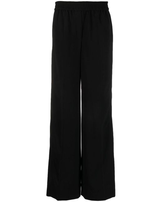 Calvin Klein wide-leg twill-weave trousers