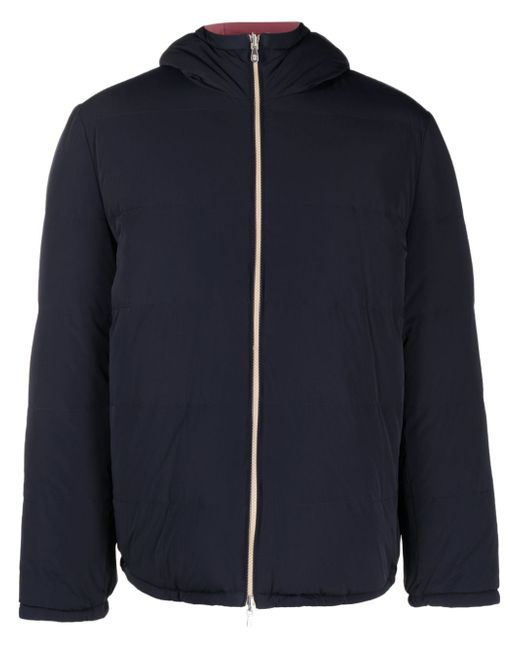 Brunello Cucinelli reversible padded zipped jacket