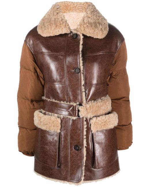 Urbancode reversible buttoned padded coat