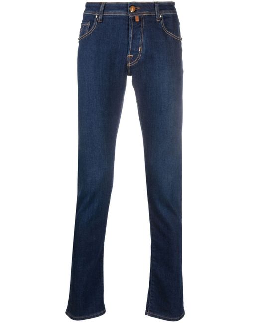 Jacob Cohёn slim-cut low-rise jeans