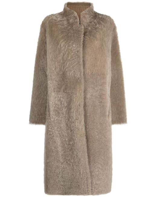 Manzoni 24 single-breasted fur jacket