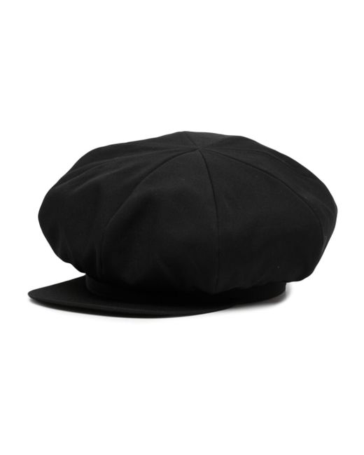 Yohji Yamamoto curved-peak beret