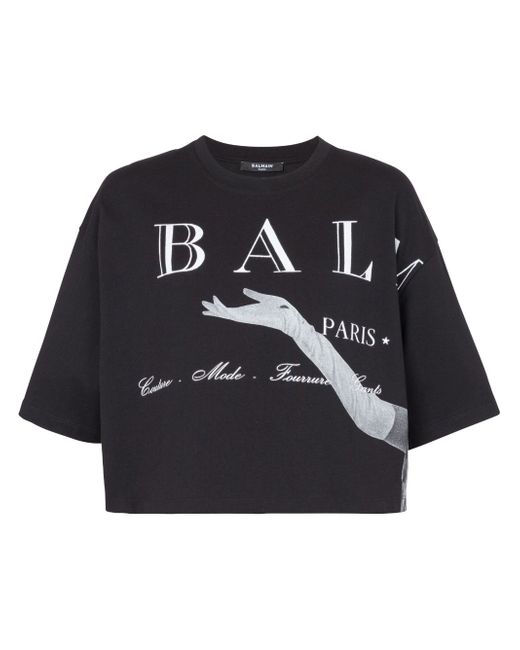 Balmain Jolie Madame print T-shirt