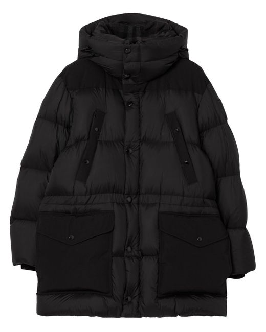 Burberry two-pocket puffer coat