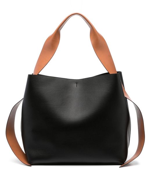 Jil Sander medium leather shoulder bag