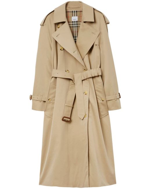 Burberry oversized belted trench coat