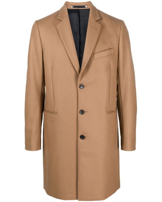 PS Paul Smith notched-lapel single-breasted coat