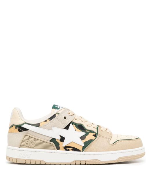 A Bathing Ape BAPE Sk8 STA 4 lace-up sneakers