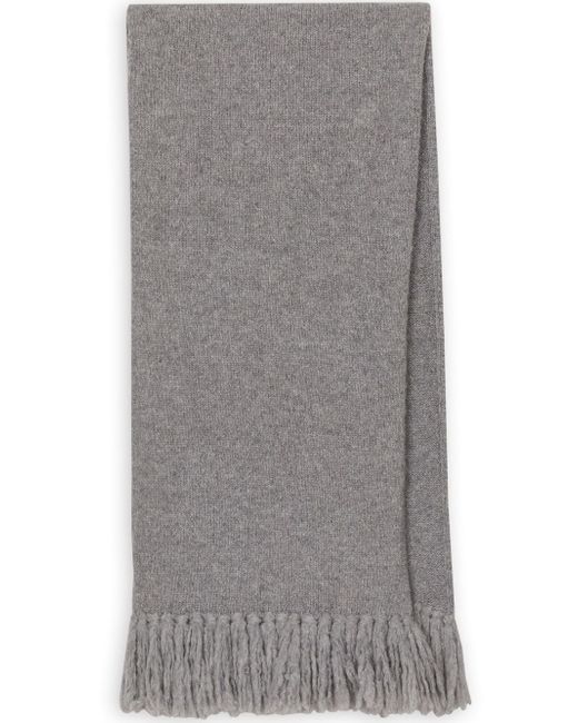 Dolce & Gabbana fringed knitted scarf