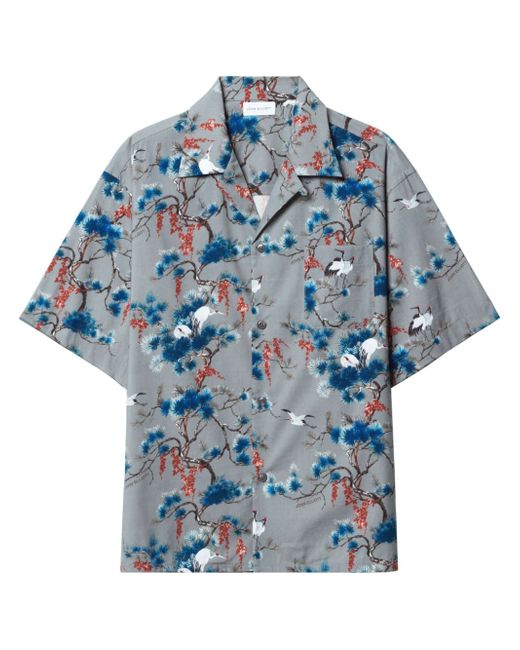 John Elliott Camp botanical-print shirt